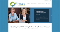 Desktop Screenshot of finesseworldwide.com